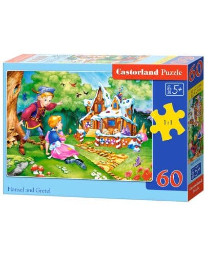 Пъзел Castorland от 60 части - Хензел и Гретел
