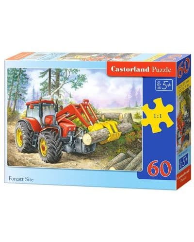 Пъзел Castorland от 60 части - Работа в гората