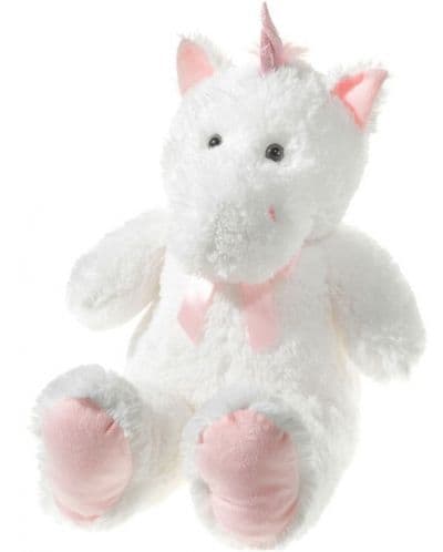Плюшена играчка Heunec - Еднорог, бял, 60 cm