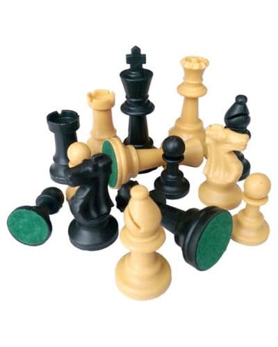 Пластмасови фигурки за шах Modiano, 9.5 cm